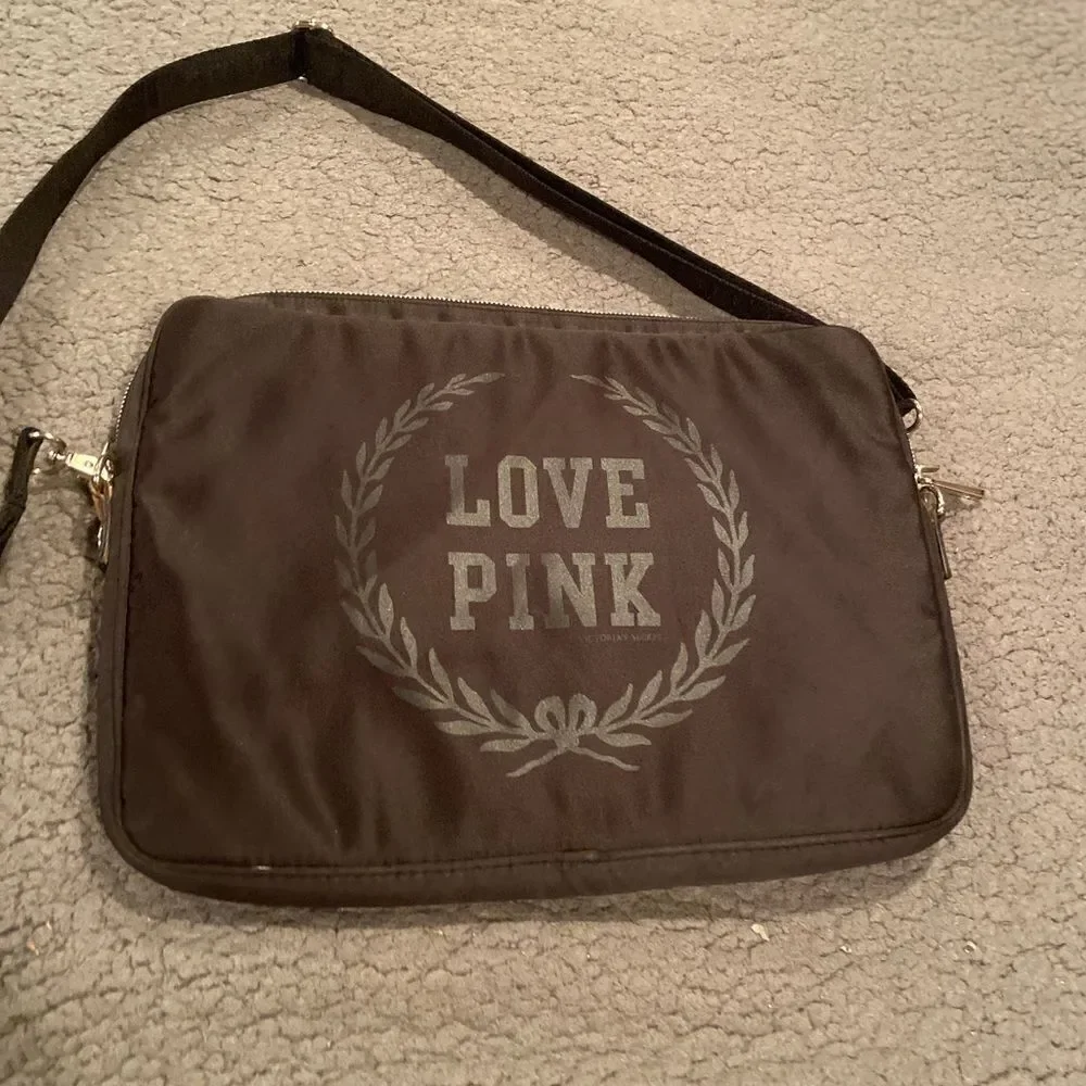 Victoria’s Secret Black Laptop Bag
